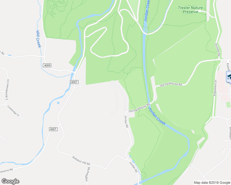 map of restaurants, bars, coffee shops, grocery stores, and more near 3878 Jordan Road in Lehigh County