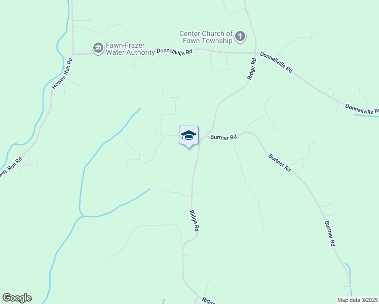 map of restaurants, bars, coffee shops, grocery stores, and more near 5591 Ridge Road in Natrona Heights