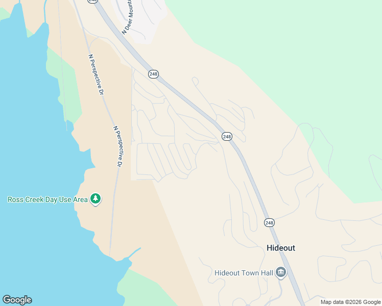 map of restaurants, bars, coffee shops, grocery stores, and more near 11487 North Deepwater Drive in Hideout