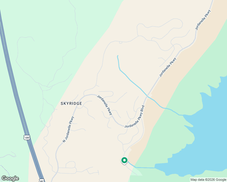 map of restaurants, bars, coffee shops, grocery stores, and more near Parks Edge to Jordanelle Trail in Heber City
