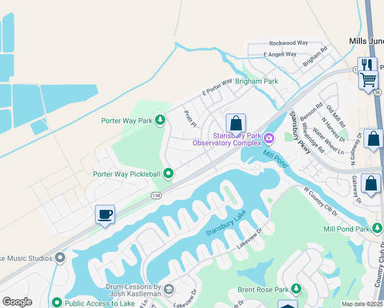map of restaurants, bars, coffee shops, grocery stores, and more near 6545 North Valley Point Way in Tooele