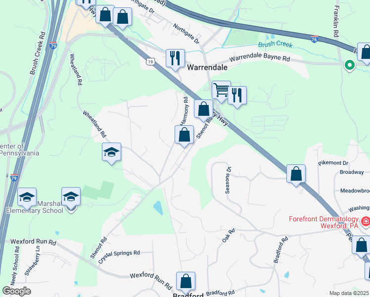 101 Shenot Road, Wexford PA Walk Score