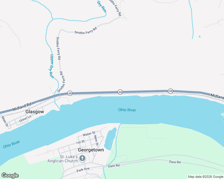 map of restaurants, bars, coffee shops, grocery stores, and more near 414 Midland Road in Midland