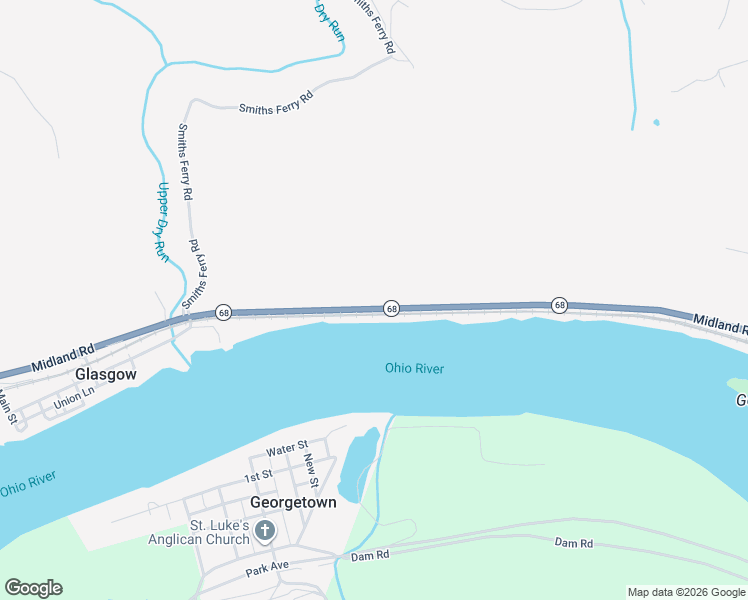 map of restaurants, bars, coffee shops, grocery stores, and more near 414 Midland Road in Midland