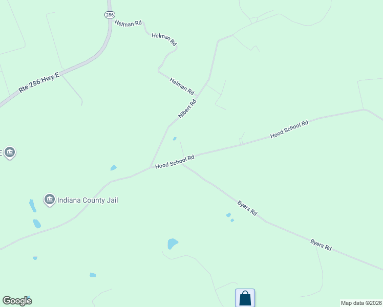 map of restaurants, bars, coffee shops, grocery stores, and more near 1495 Hood School Road in Indiana