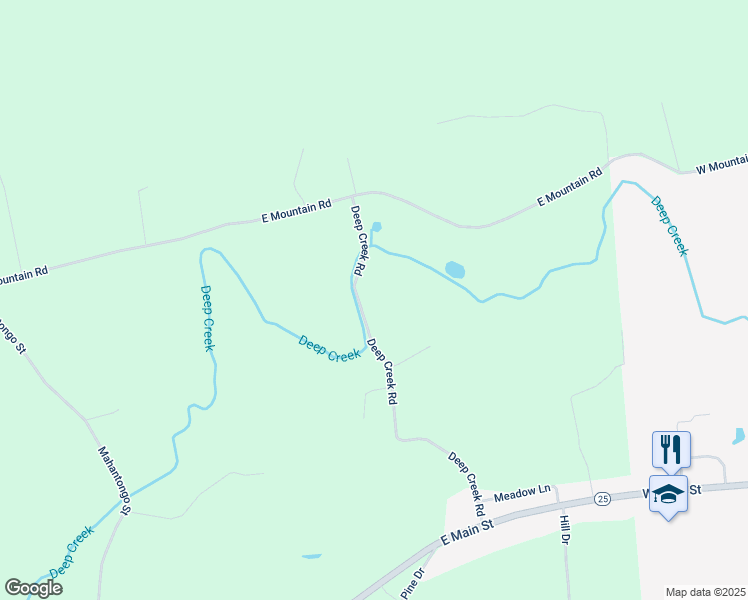 map of restaurants, bars, coffee shops, grocery stores, and more near in Hegins