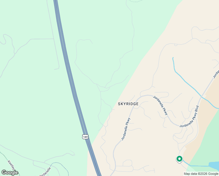 map of restaurants, bars, coffee shops, grocery stores, and more near North East Park Drive in Daniel