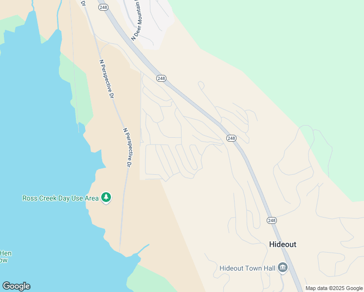 map of restaurants, bars, coffee shops, grocery stores, and more near 11701 North Deepwater Drive in Hideout