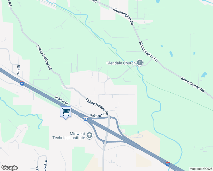 map of restaurants, bars, coffee shops, grocery stores, and more near 148 Matheny Road in East Peoria