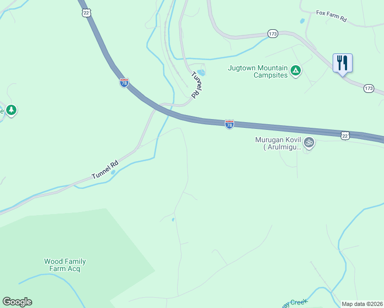 map of restaurants, bars, coffee shops, grocery stores, and more near 524 Bellwood Park Road in Asbury