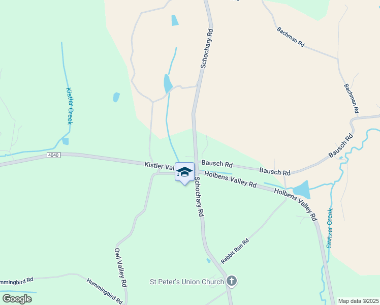 map of restaurants, bars, coffee shops, grocery stores, and more near 8149 Bausch Road in New Tripoli