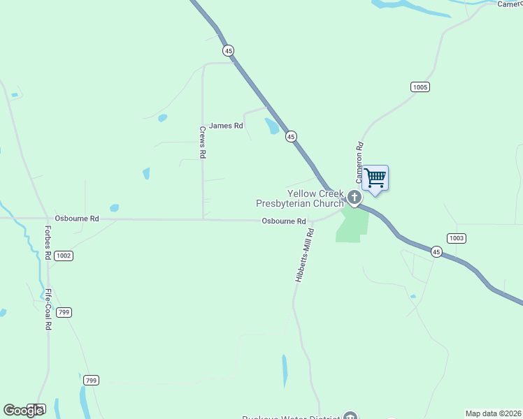 map of restaurants, bars, coffee shops, grocery stores, and more near 43126 Osbourne Road in Wellsville