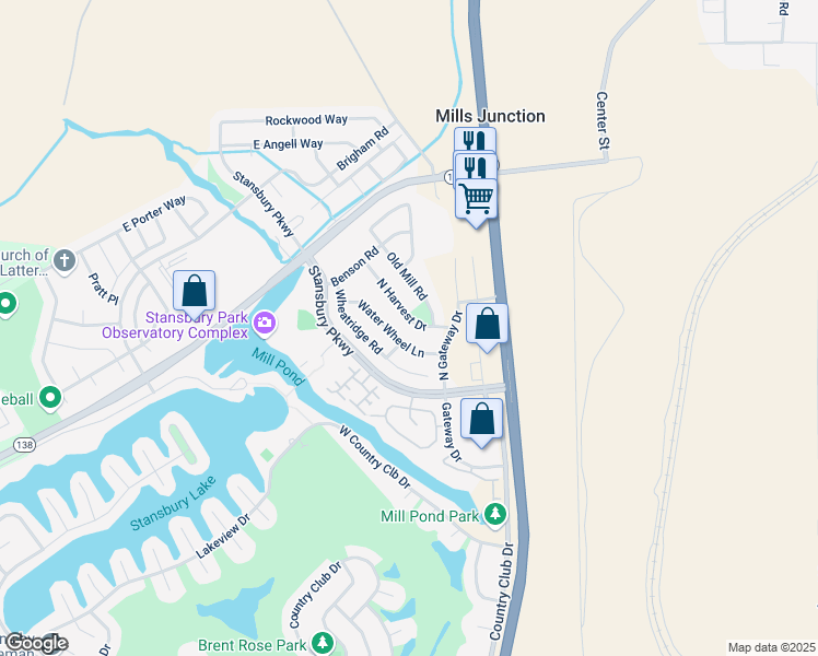 map of restaurants, bars, coffee shops, grocery stores, and more near 452 Water Wheel Lane in Tooele