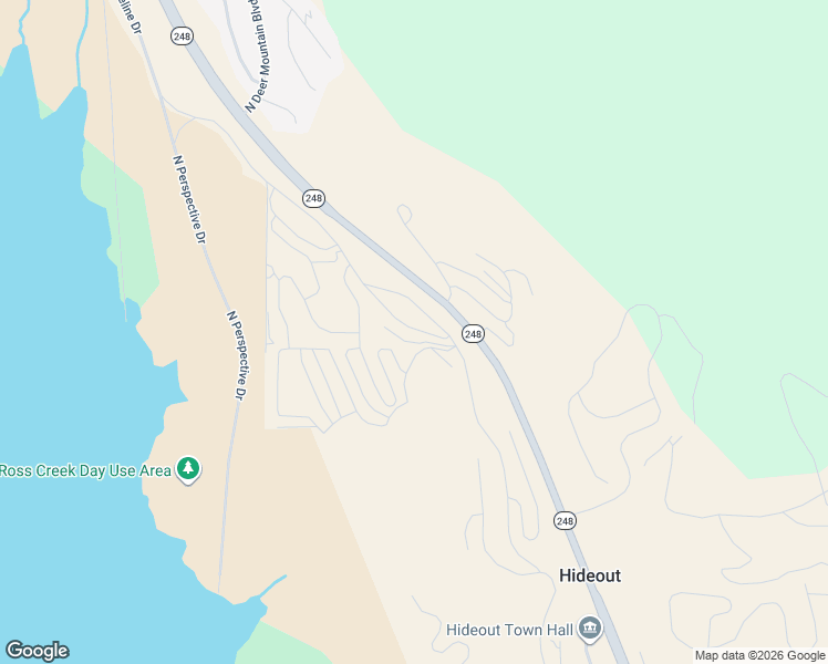 map of restaurants, bars, coffee shops, grocery stores, and more near 678 East Silver Hill Loop in Hideout