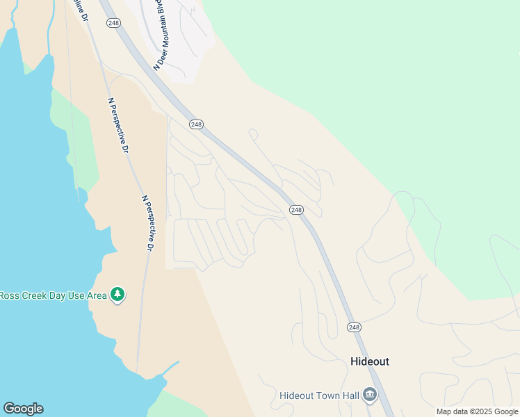 map of restaurants, bars, coffee shops, grocery stores, and more near 678 East Silver Hill Loop in Hideout