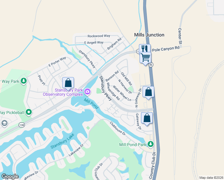 map of restaurants, bars, coffee shops, grocery stores, and more near 450 Wheatridge Road in Tooele