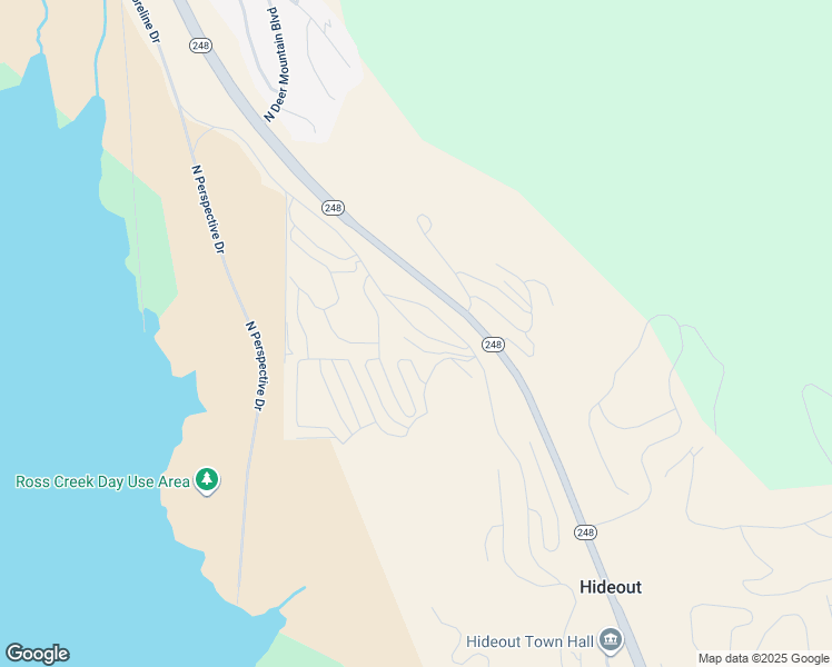 map of restaurants, bars, coffee shops, grocery stores, and more near 644 East Silver Hill Loop in Hideout