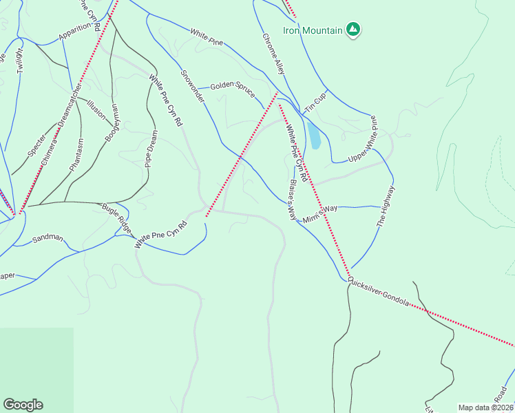 map of restaurants, bars, coffee shops, grocery stores, and more near 210 White Pine Canyon Road in Park City