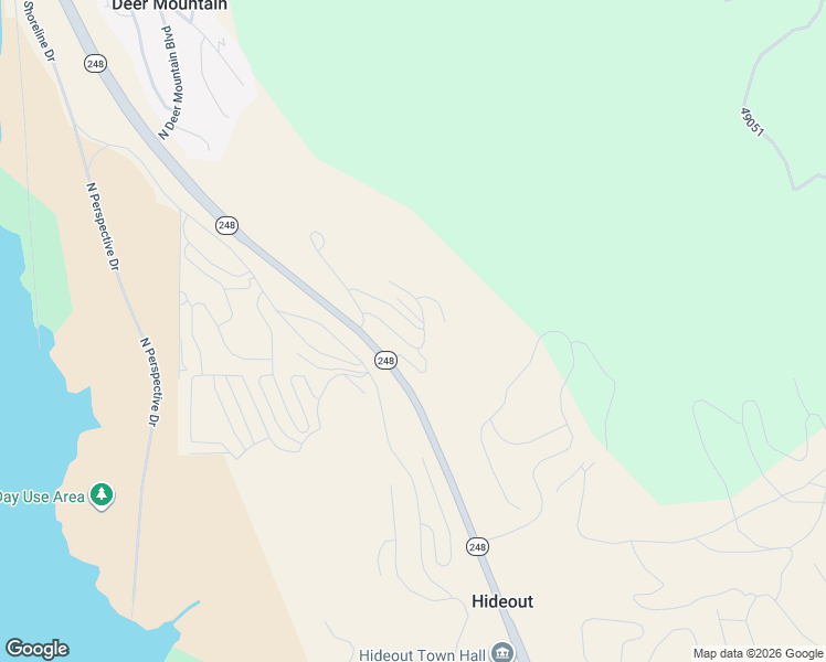 map of restaurants, bars, coffee shops, grocery stores, and more near 878 East Miner Way in Hideout