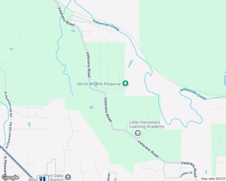 map of restaurants, bars, coffee shops, grocery stores, and more near 223 Turtle Creek Trail in Morton