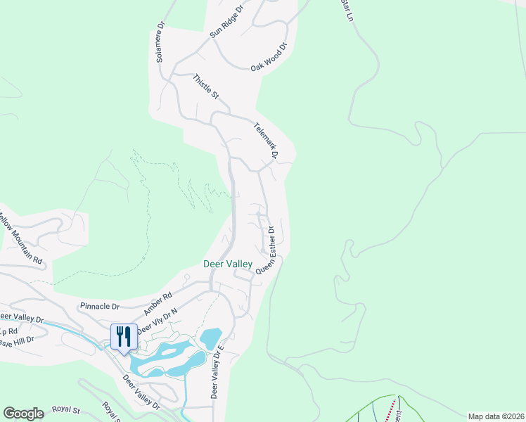 map of restaurants, bars, coffee shops, grocery stores, and more near 2478 Deer Lake Drive in Park City