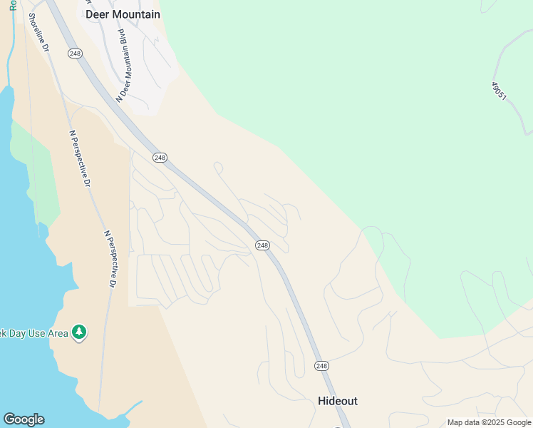 map of restaurants, bars, coffee shops, grocery stores, and more near 818 East Miner Way in Hideout