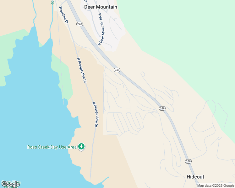 map of restaurants, bars, coffee shops, grocery stores, and more near in Hideout