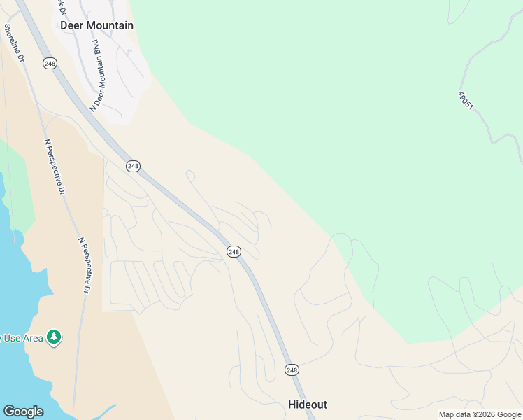 map of restaurants, bars, coffee shops, grocery stores, and more near 889 East Grizzly Draw Court in Hideout