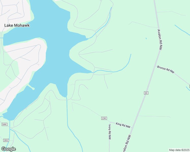 map of restaurants, bars, coffee shops, grocery stores, and more near 408 East Mohawk Drive in Malvern