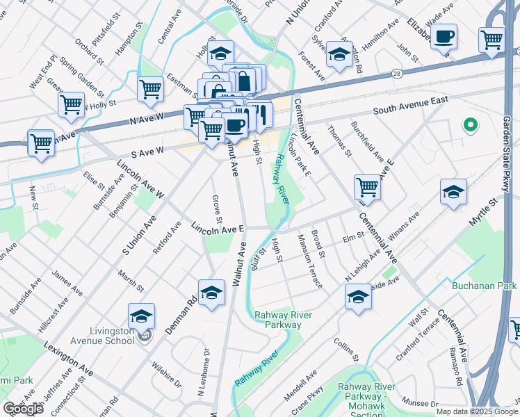 214 High Street, Cranford NJ Walk Score