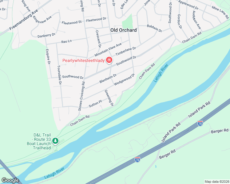 map of restaurants, bars, coffee shops, grocery stores, and more near 380 Wedgewood Drive in Easton