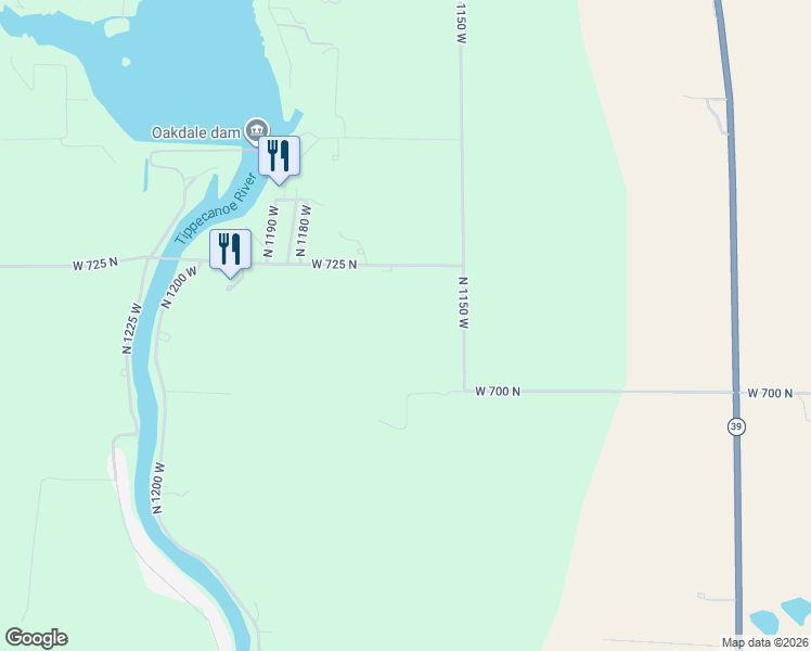 map of restaurants, bars, coffee shops, grocery stores, and more near in Yeoman