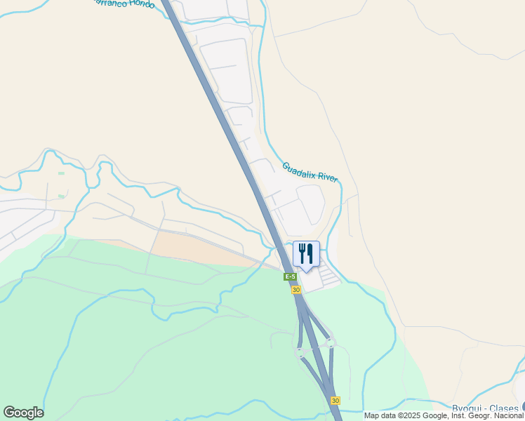map of restaurants, bars, coffee shops, grocery stores, and more near km 28 A-1 in San Sebastián de los Reyes