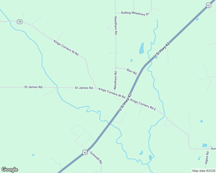 map of restaurants, bars, coffee shops, grocery stores, and more near 3146 Kings Corners West Road in Mansfield