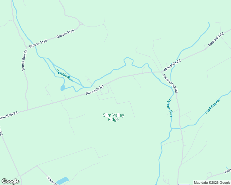 map of restaurants, bars, coffee shops, grocery stores, and more near 203 Deer Run Drive in McAlisterville