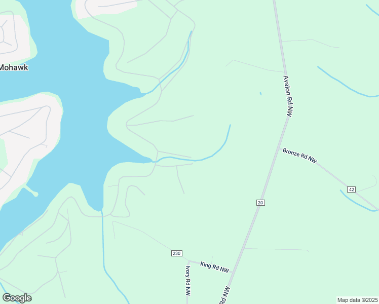 map of restaurants, bars, coffee shops, grocery stores, and more near 17 Itawamba Trail in Malvern