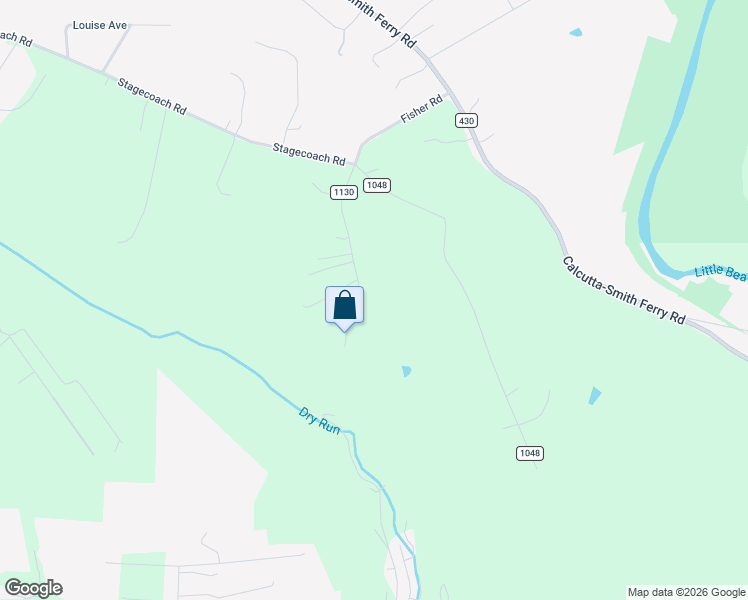 map of restaurants, bars, coffee shops, grocery stores, and more near 2440 Fisher Road in East Liverpool