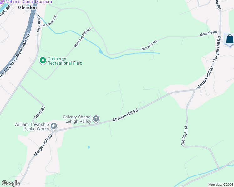 map of restaurants, bars, coffee shops, grocery stores, and more near 10 Tammy Lane in Northampton County