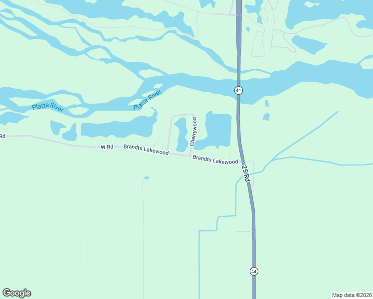 map of restaurants, bars, coffee shops, grocery stores, and more near West Road in Kearney
