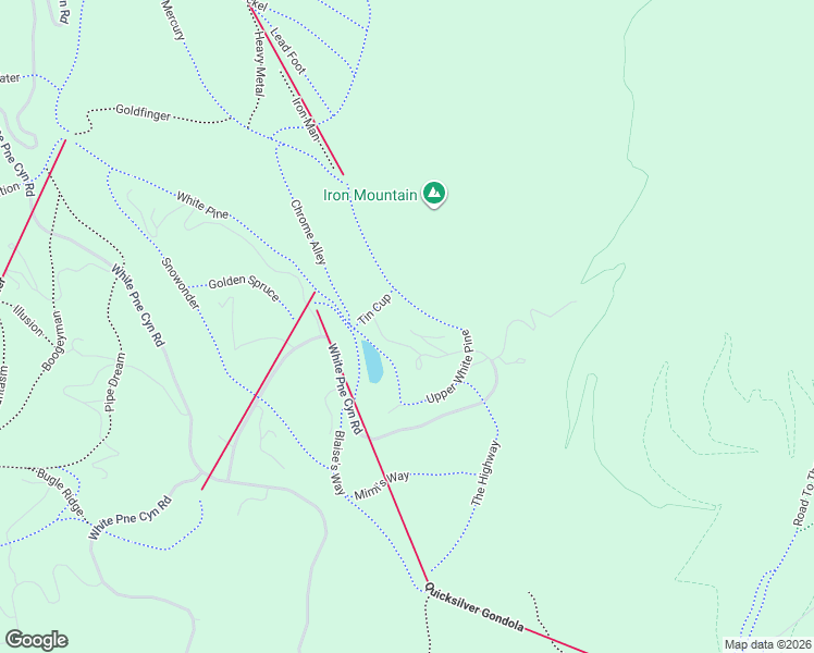 map of restaurants, bars, coffee shops, grocery stores, and more near 246 White Pine Canyon Road in Park City