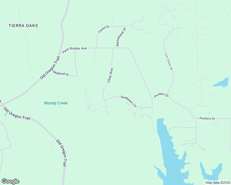 map of restaurants, bars, coffee shops, grocery stores, and more near 19862 Sunbeam Circle in Redding
