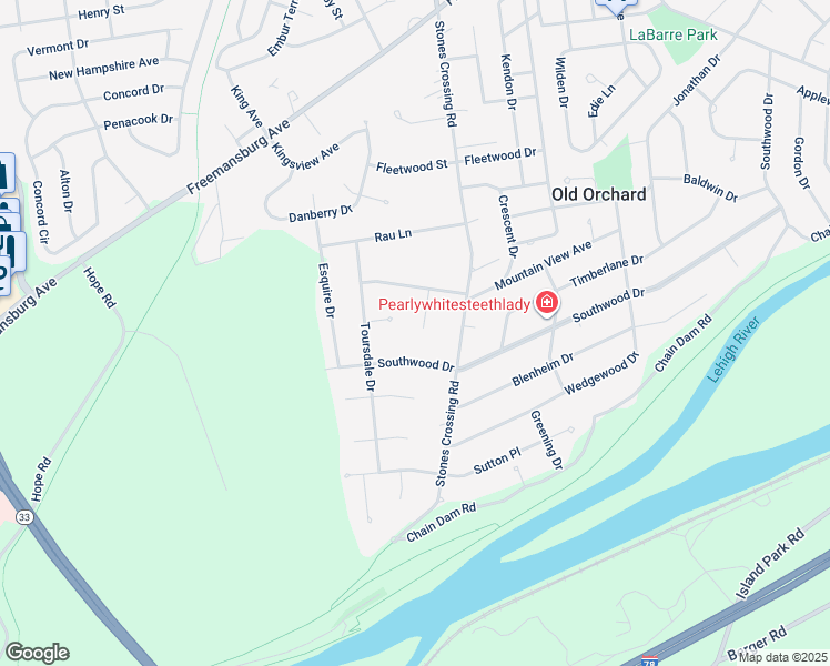map of restaurants, bars, coffee shops, grocery stores, and more near 13 Hilltop Circle in Easton