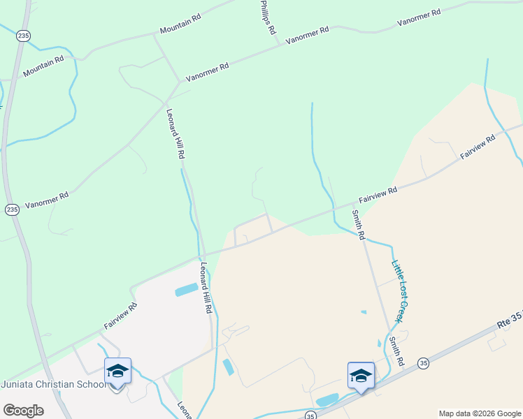 map of restaurants, bars, coffee shops, grocery stores, and more near 112 Sunnyside Road in McAlisterville