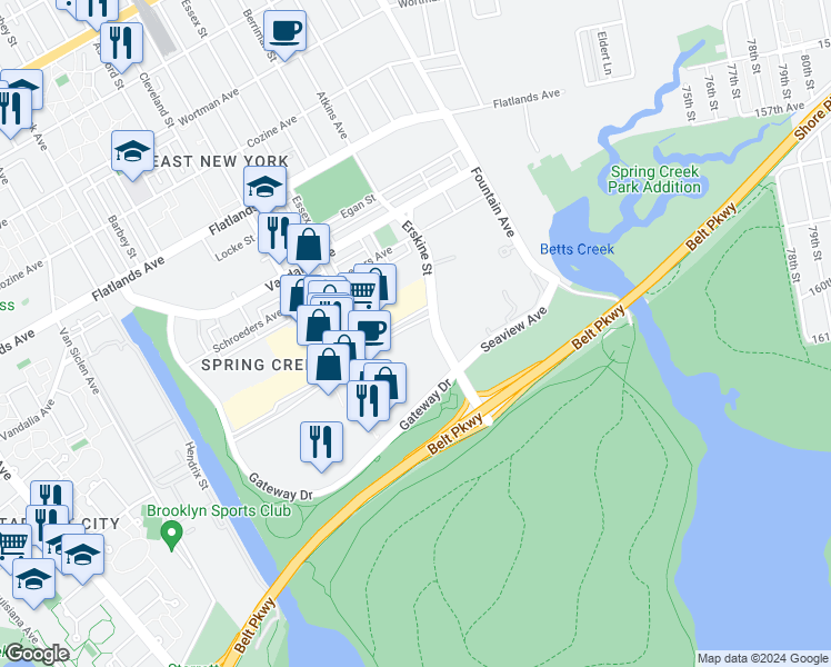 map of restaurants, bars, coffee shops, grocery stores, and more near 39 in Brooklyn