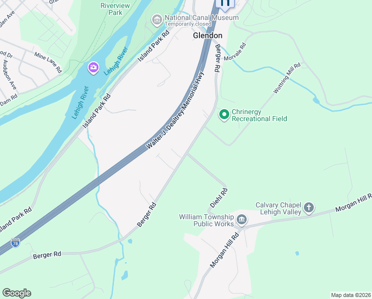 map of restaurants, bars, coffee shops, grocery stores, and more near 102 Rose Court in Easton