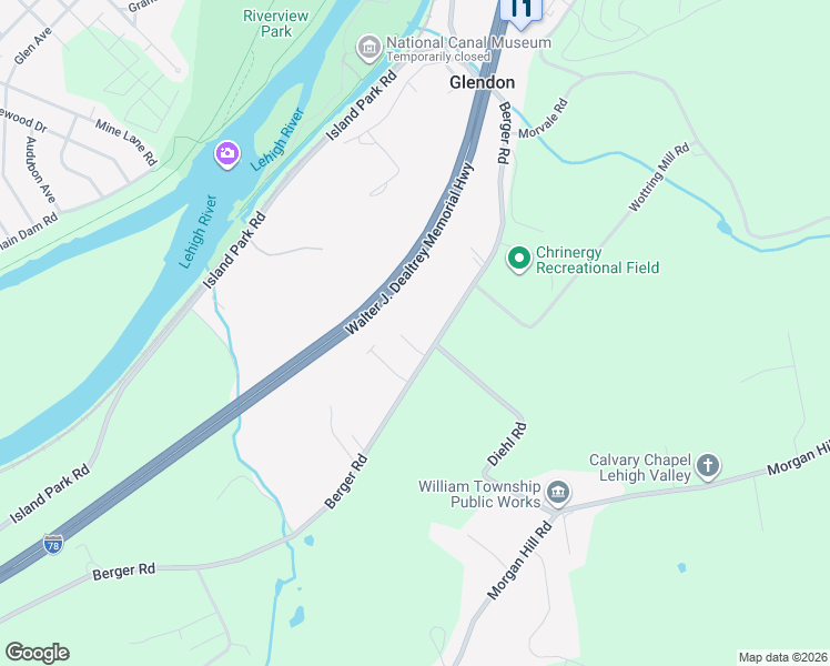 map of restaurants, bars, coffee shops, grocery stores, and more near 102 Rose Ct in Easton