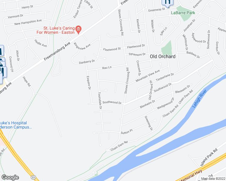 map of restaurants, bars, coffee shops, grocery stores, and more near 9 Hilltop Circle in Easton