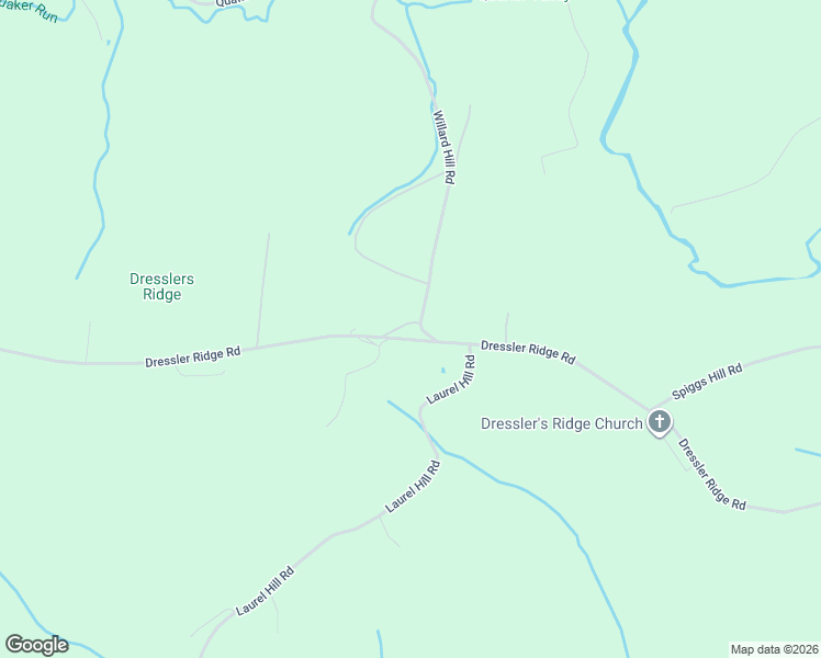 map of restaurants, bars, coffee shops, grocery stores, and more near 51 Willard Hill Road in Mount Pleasant Mills