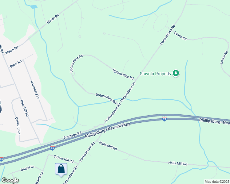 map of restaurants, bars, coffee shops, grocery stores, and more near 65 Potterstown Road in Lebanon