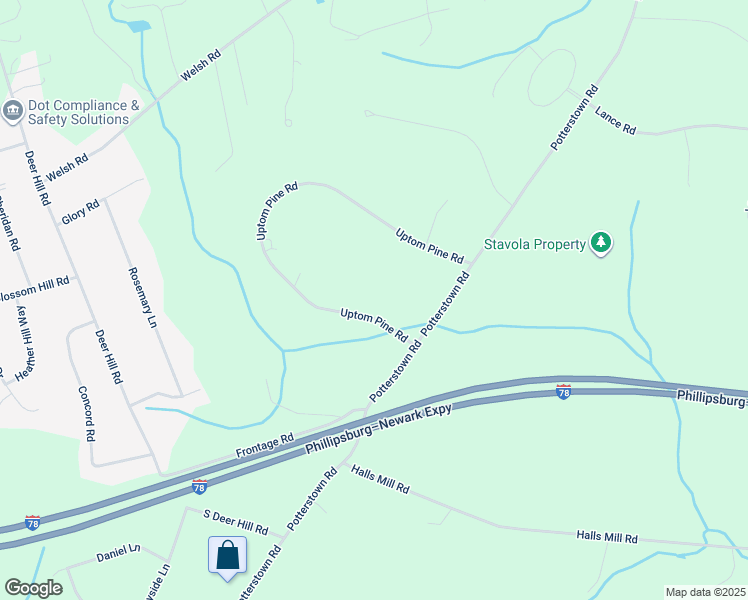 map of restaurants, bars, coffee shops, grocery stores, and more near 34 Uptom Pine Road in Lebanon